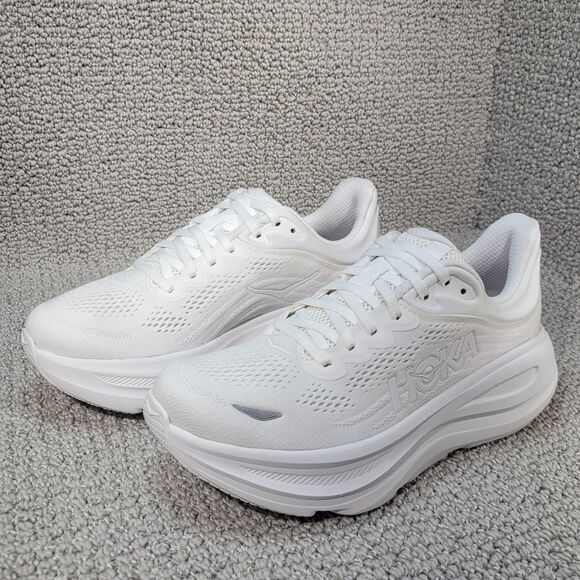 Hoka One One Bondi 9 Men’s US Size 8D White Running Shoes 1162011 WWH main image 6
